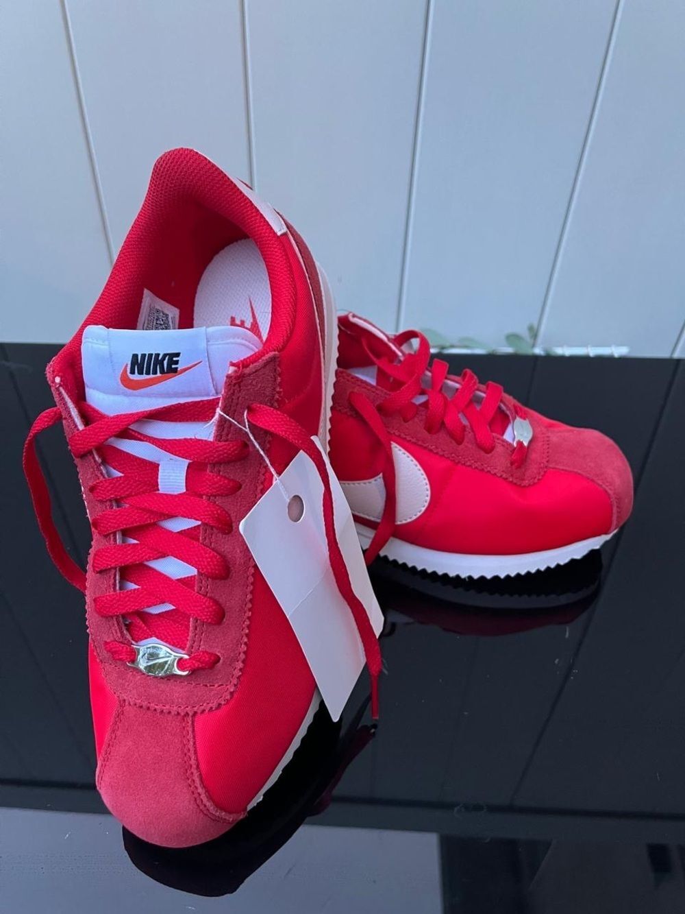 Nike Cortez Textile University Red Gym Pink Size 8.5 Women's NIB